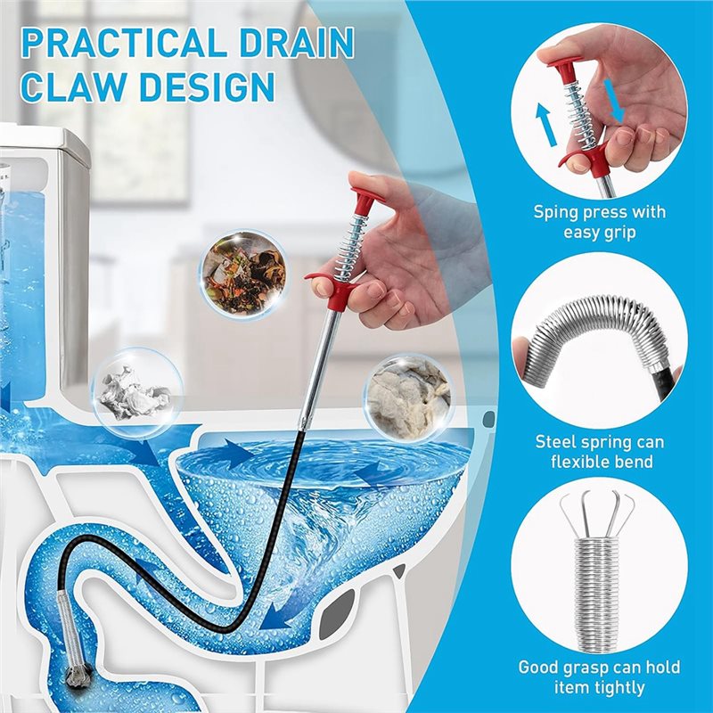 ABNL For Bathtub, Toilet, Kitc - Drain Snake Flexible บทวิจารณ์และราคา