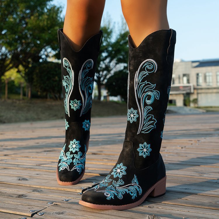 Retro Women Boot Fashion Women - Pipe Bending Spring บทวิจารณ์และราคา