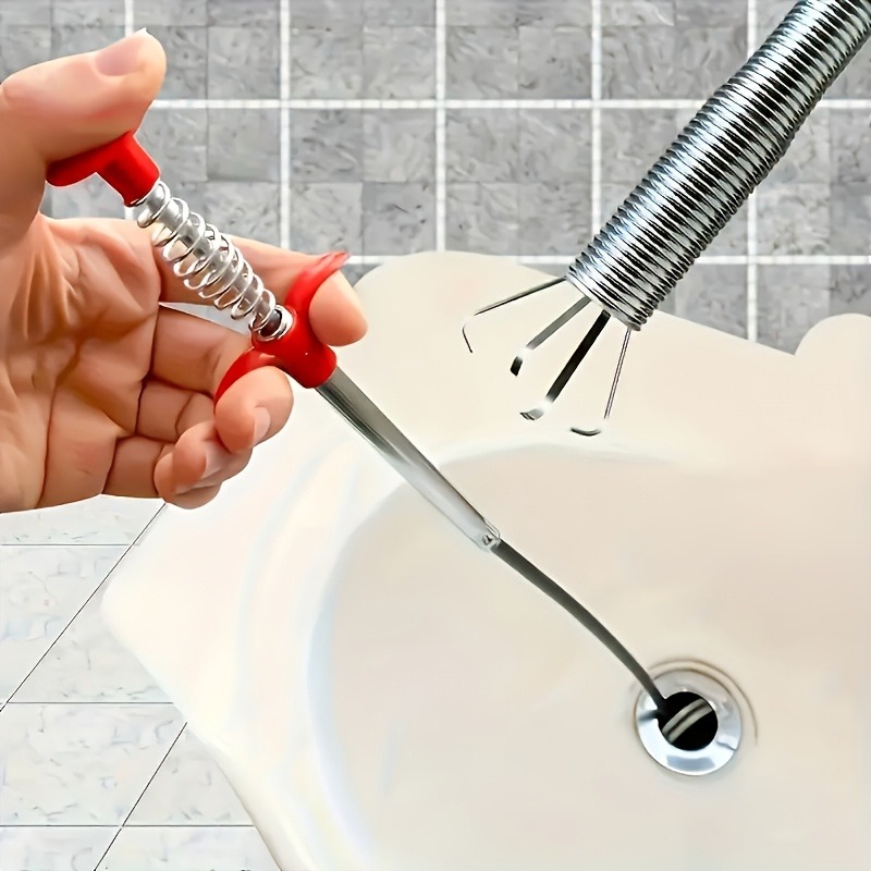 1Pc sewer dredger, toilet clog - Drain Pipe Clip บทวิจารณ์และราคา