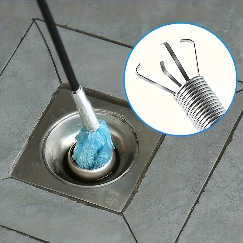 1Pc sewer dredger, toilet clog - Drain Pipe Clip บทวิจารณ์และราคา