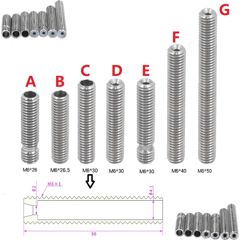 RAMPS 20PCS MK8 Throat M6 Thre - Ptfe Tape Thread บทวิจารณ์และราคา