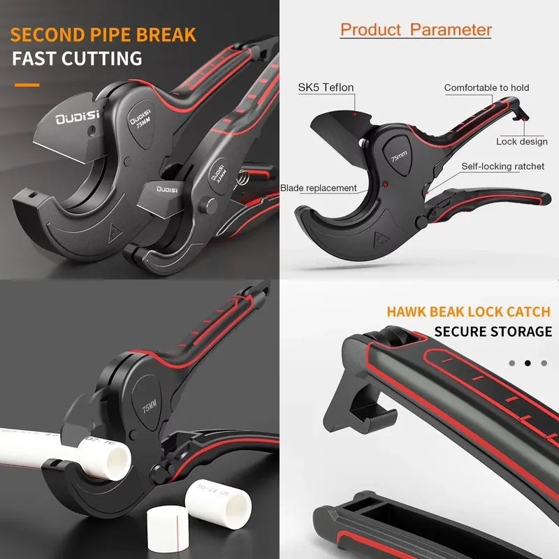Pipe Cutter 42mm-75mm Aluminum - Pipe Cutter Ratchet บทวิจารณ์และราคา