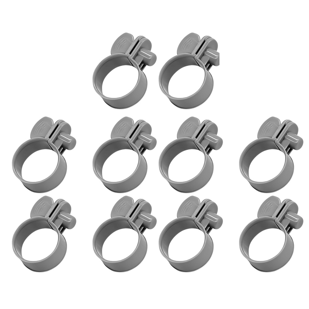 4/10PCS For Intex Pool Hose Cl - Plastic Pipe Clip บทวิจารณ์และราคา