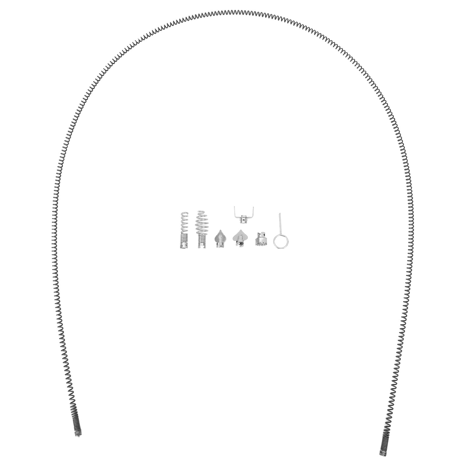 1Set Spring Pipe Dredging Tool - Drain Snake Flexible บทวิจารณ์และราคา