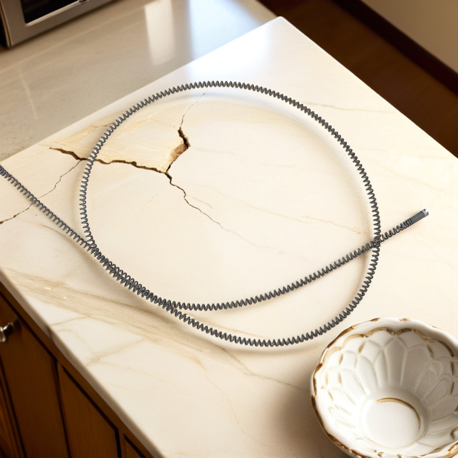 1Set Spring Pipe Dredging Tool - Drain Snake Flexible บทวิจารณ์และราคา