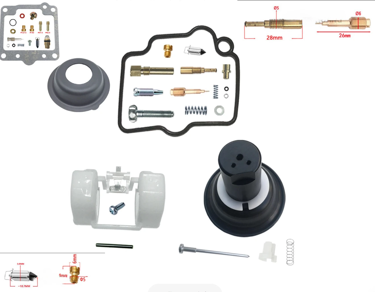 1set for Wangjiang 250, GSX125 - Float Ball Valve บทวิจารณ์และราคา