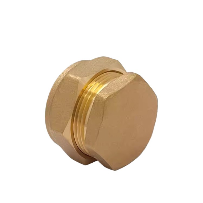 Brass Card sleeve plug 15 16 2 - Compression Fitting Brass บทวิจารณ์และราคา