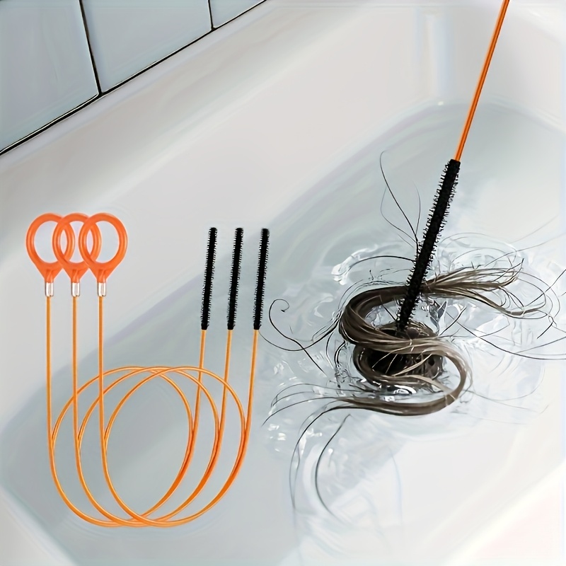 Sink Snake Hair Remover Tool,  - Drain Snake Flexible บทวิจารณ์และราคา