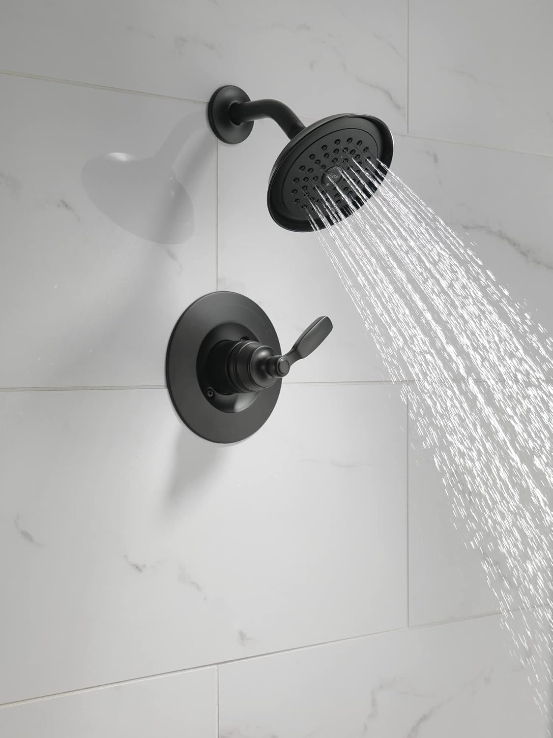 Matte Black Shower Faucet Trim - Shower Valve Cartridge บทวิจารณ์และราคา