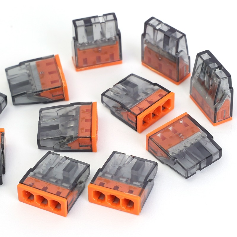 3 Holes Electrical Wire Quick  - Push Fit Connector บทวิจารณ์และราคา