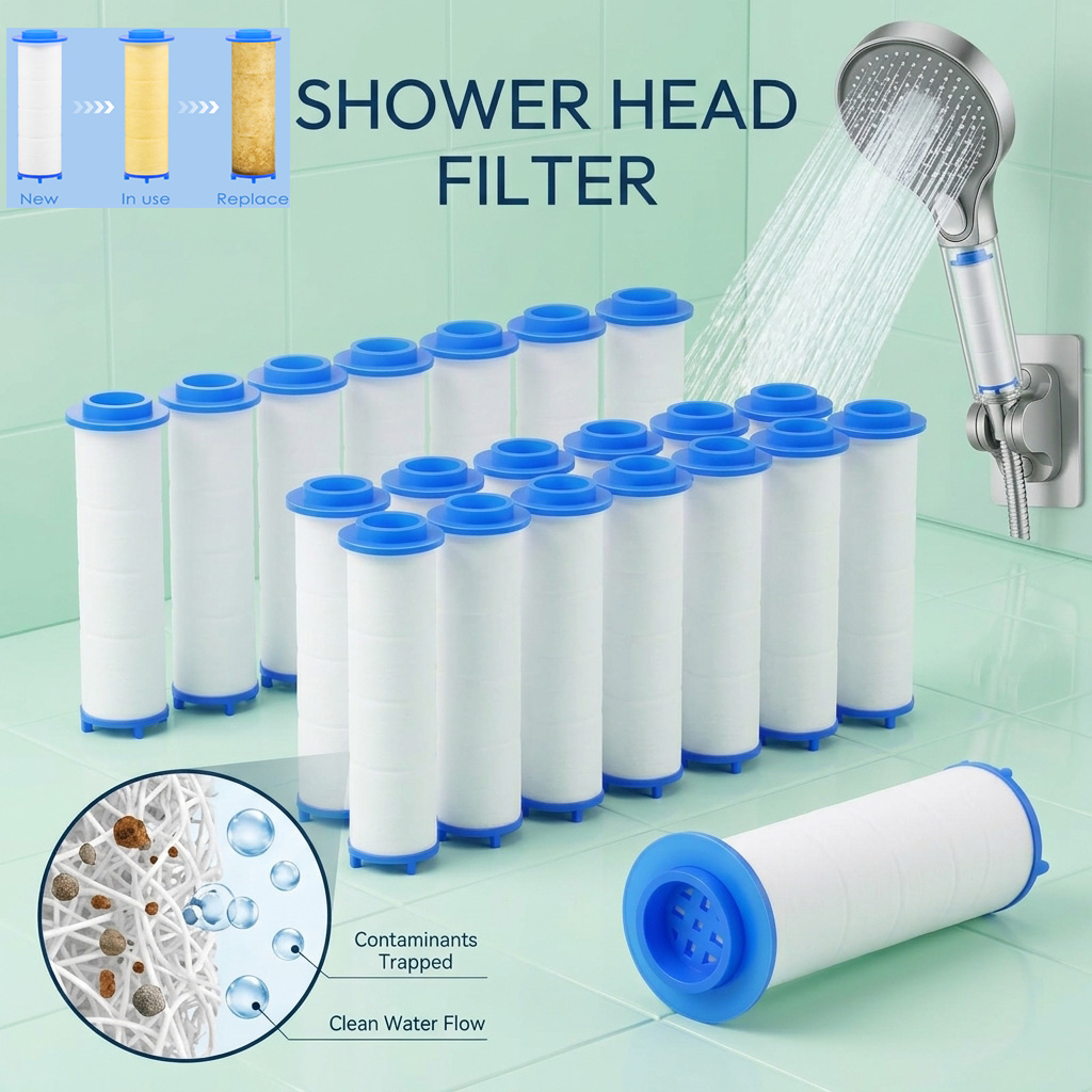 20Pcs Replacement Shower Filte - Shower Valve Cartridge บทวิจารณ์และราคา