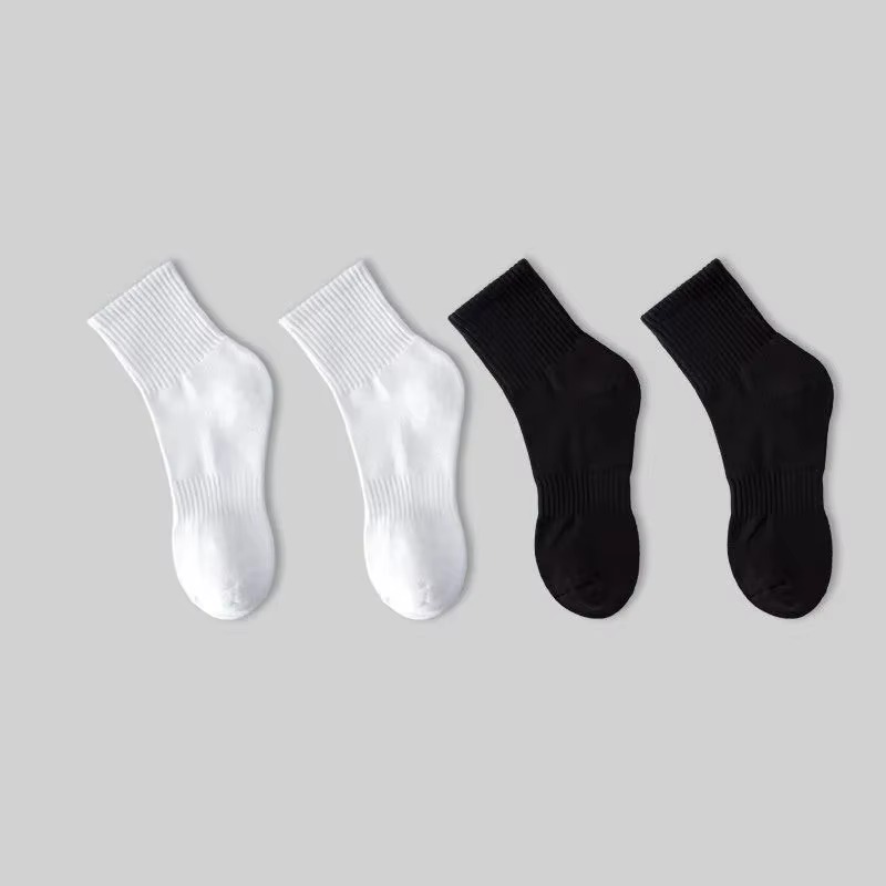 5 Pairs of Men's White Short T - Pipe Bending Spring บทวิจารณ์และราคา