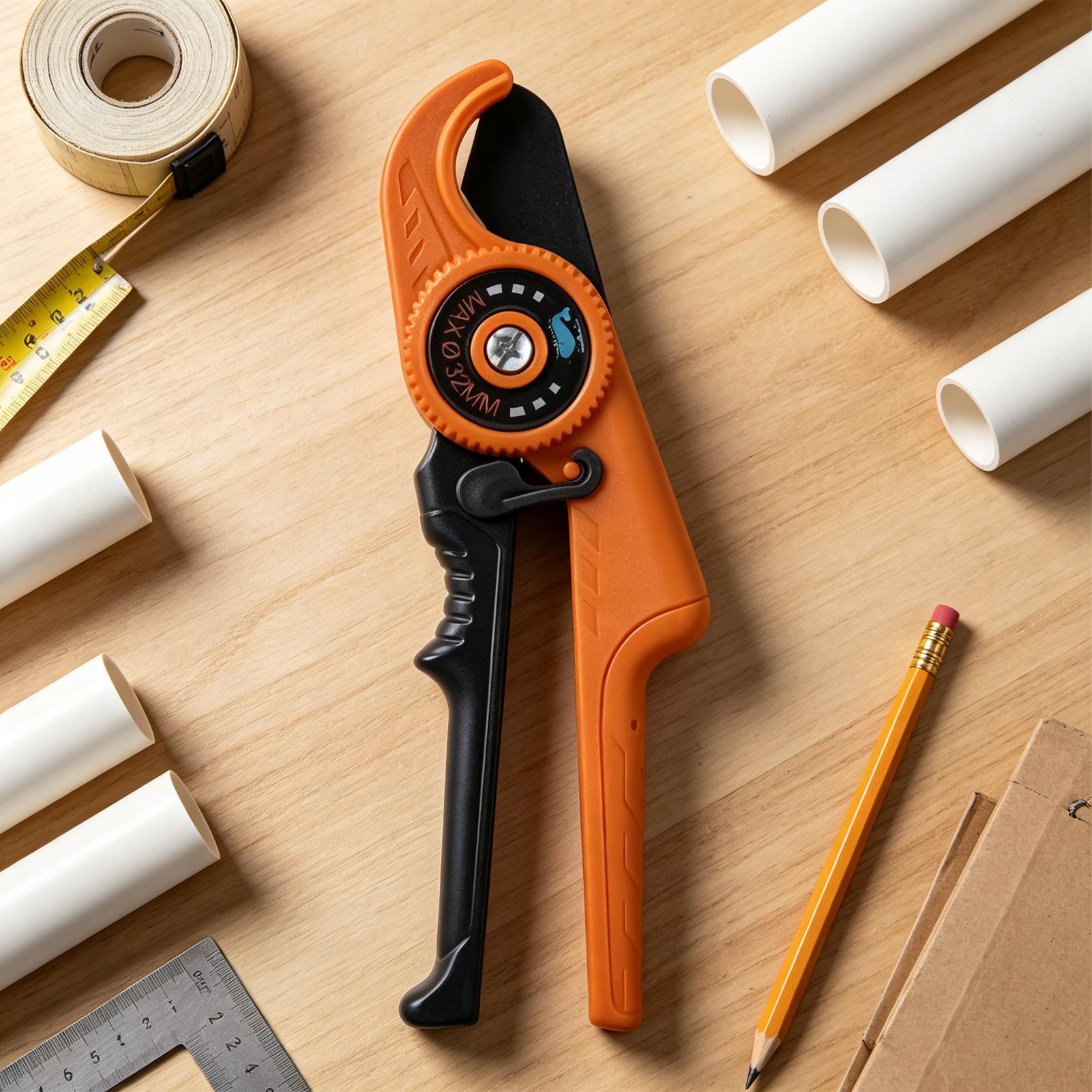 Ratcheting PVC Cutter Ergonomi - Pipe Cutter Ratchet บทวิจารณ์และราคา
