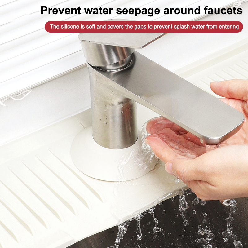 1PCS Silicone Faucet Absorbent - Silicone Tap Washer บทวิจารณ์และราคา