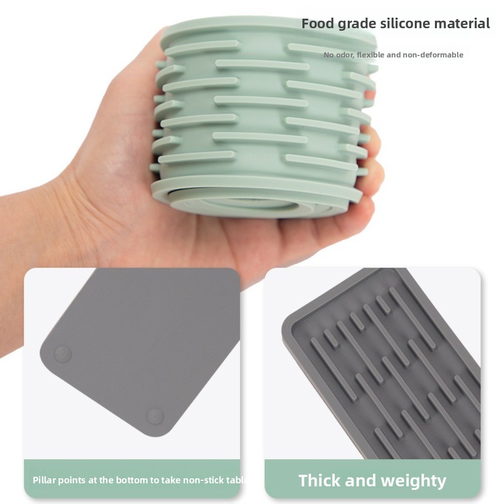 Non-slip Silicone Drainage Mat - Silicone Tap Washer บทวิจารณ์และราคา