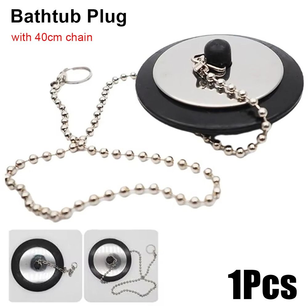 1Pcs New Rubber Tub Stopper Un - Drain Pipe Clip บทวิจารณ์และราคา