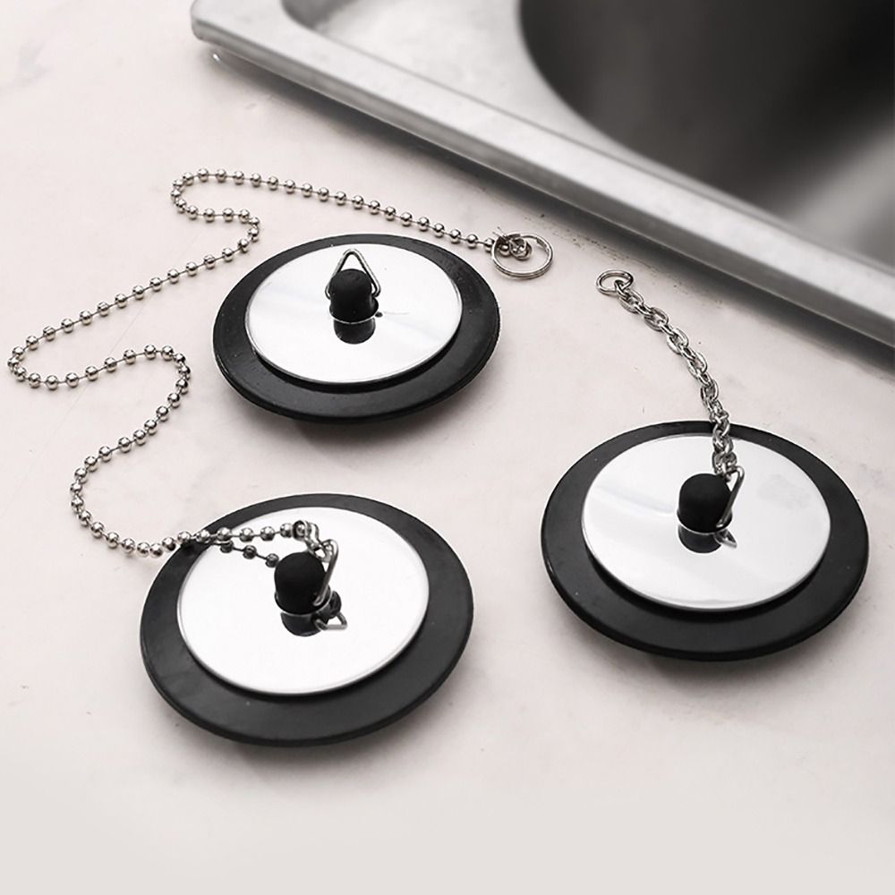 1Pcs New Rubber Tub Stopper Un - Drain Pipe Clip บทวิจารณ์และราคา