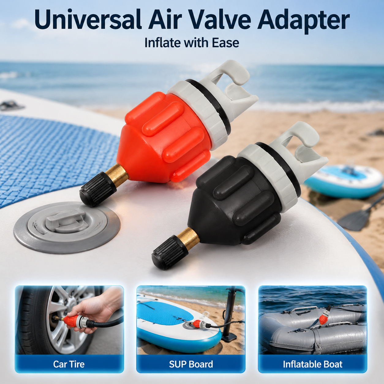 Universal SUP Pump Adapter Inf - Float Ball Valve บทวิจารณ์และราคา